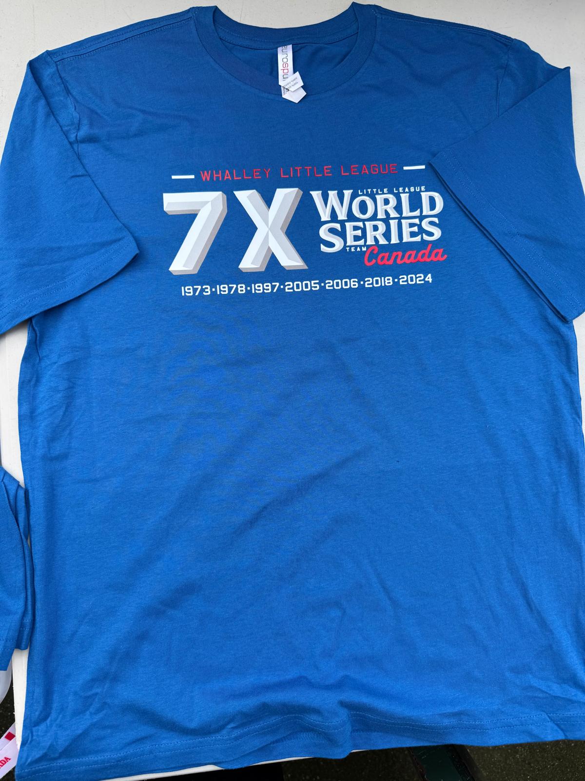 Blue youth T-Shirt - 7X World Series Champion