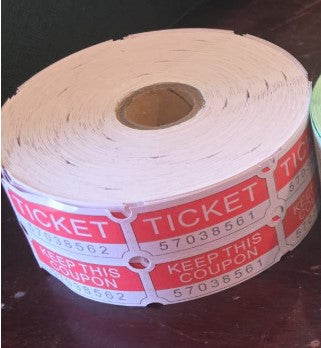 50/50 15 tickets for $20