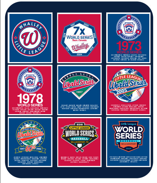 Fleece Whalley Blanket 2024 World Series
